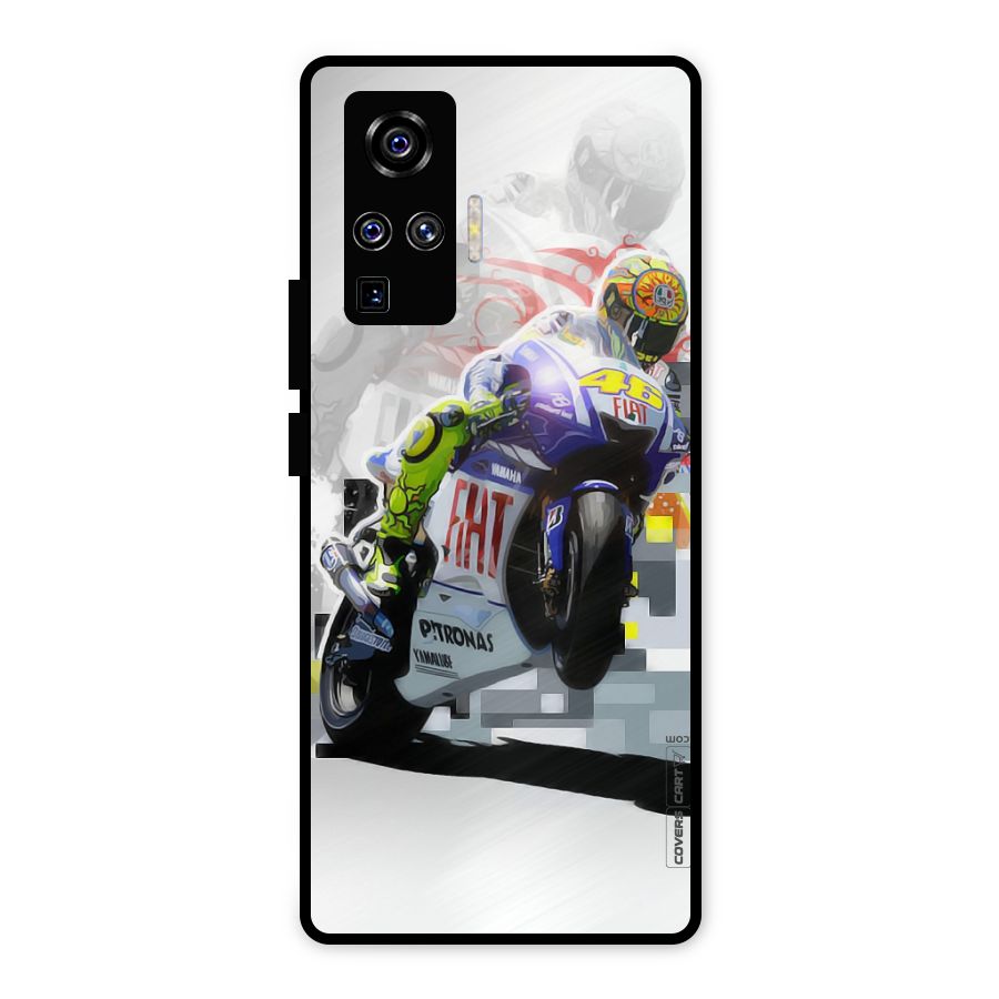 Valentino Rossi Metal Back Case for Vivo X50 Pro