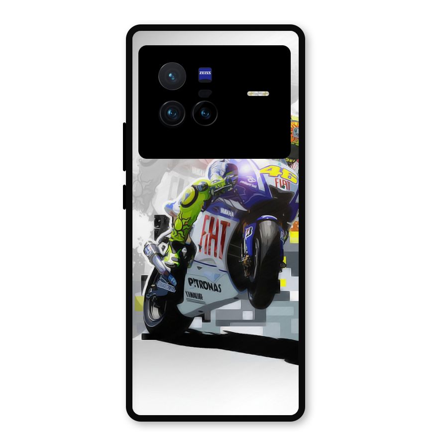 Valentino Rossi Metal Back Case for Vivo X80