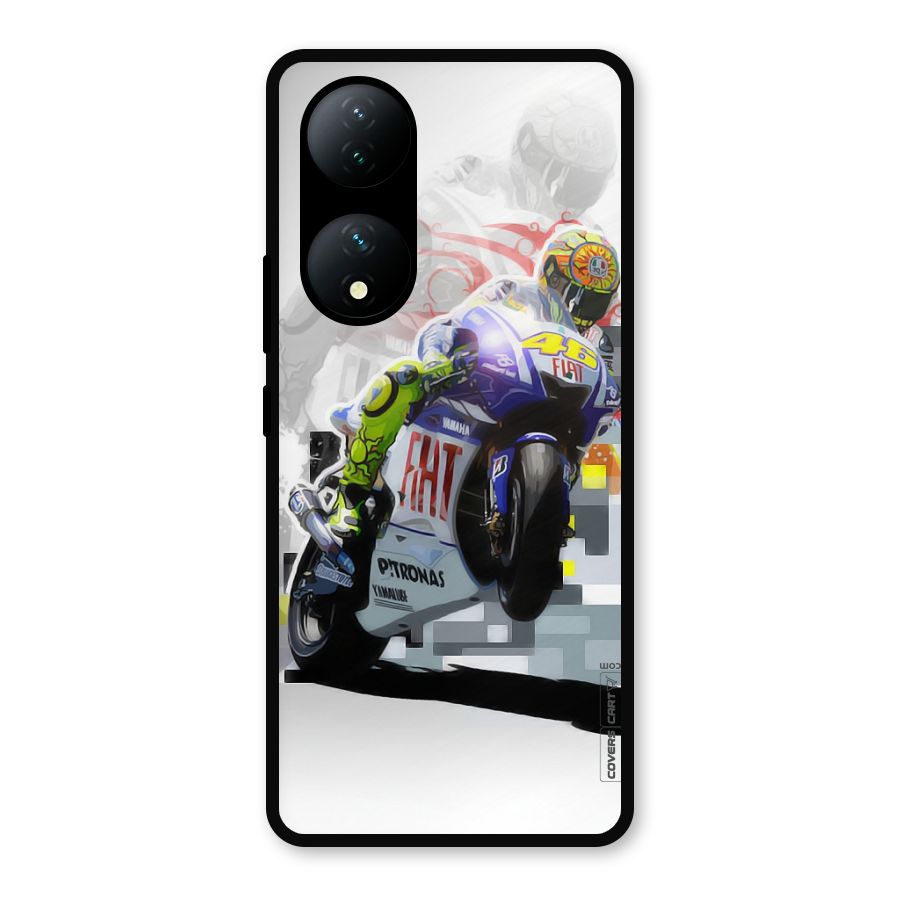 Valentino Rossi Metal Back Case for Vivo Y100a