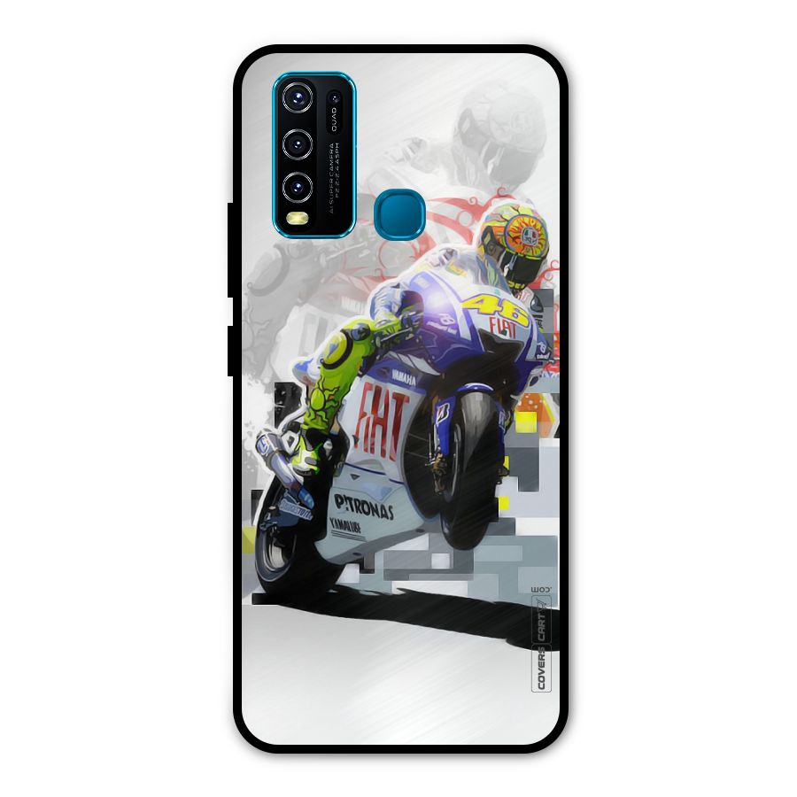 Valentino Rossi Metal Back Case for Vivo Y30