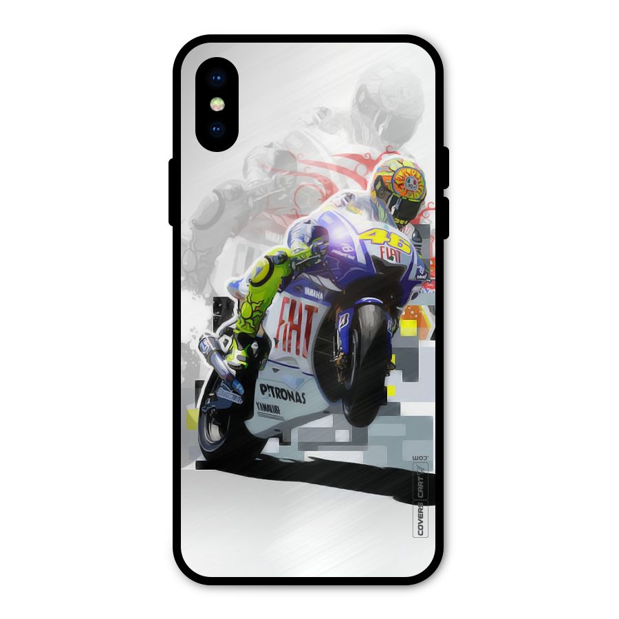 Valentino Rossi Metal Back Case for iPhone XS