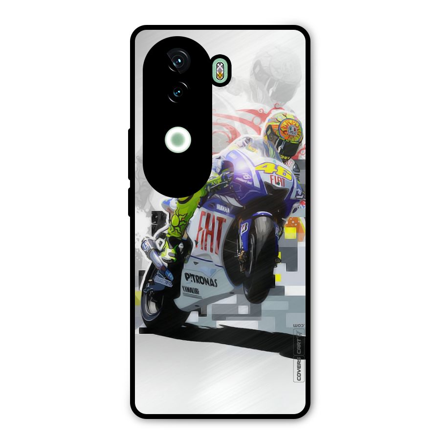 Valentino Rossi Metal Back Case for iQOO Z9s