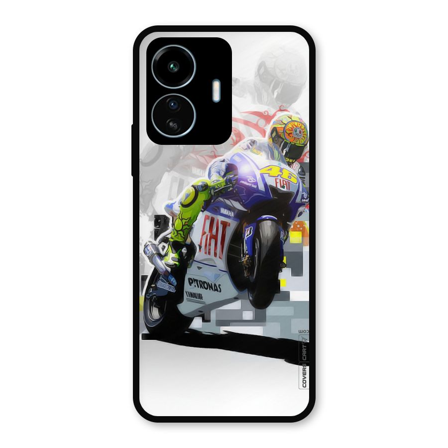 Valentino Rossi Metal Back Case for vivo iQOO Z6 Lite 5G
