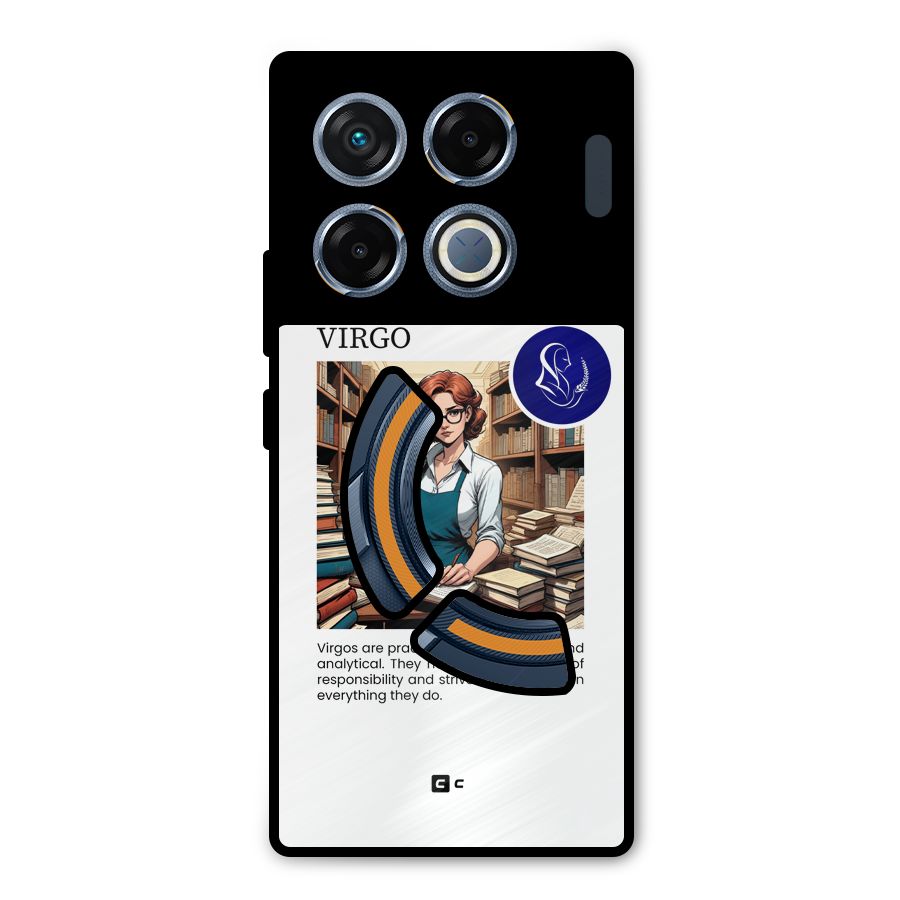 Valuable Virgo Metal Back Case for Infinix GT 20 Pro