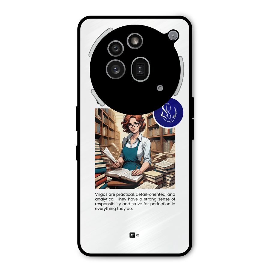 Valuable Virgo Metal Back Case for Nothing Phone 3a Pro