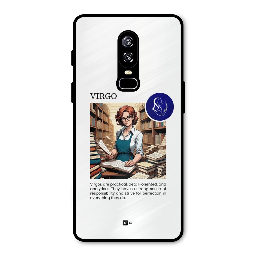 Valuable Virgo Metal Back Case for OnePlus 6