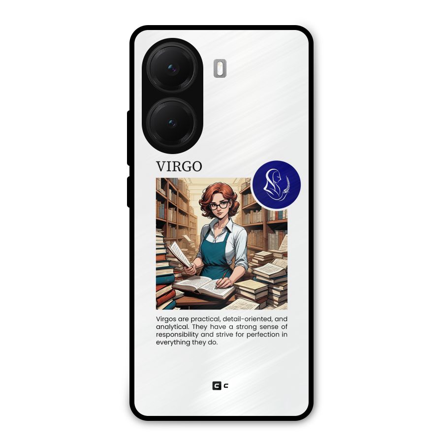 Valuable Virgo Metal Back Case for Poco X7 Pro