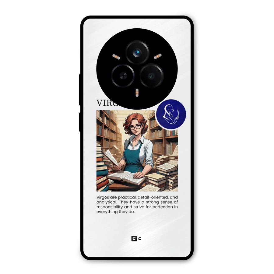 Valuable Virgo Metal Back Case for Realme 14 Pro