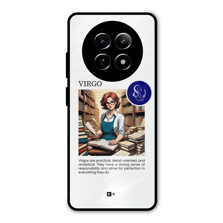 Valuable Virgo Metal Back Case for Realme Narzo 70x 5G