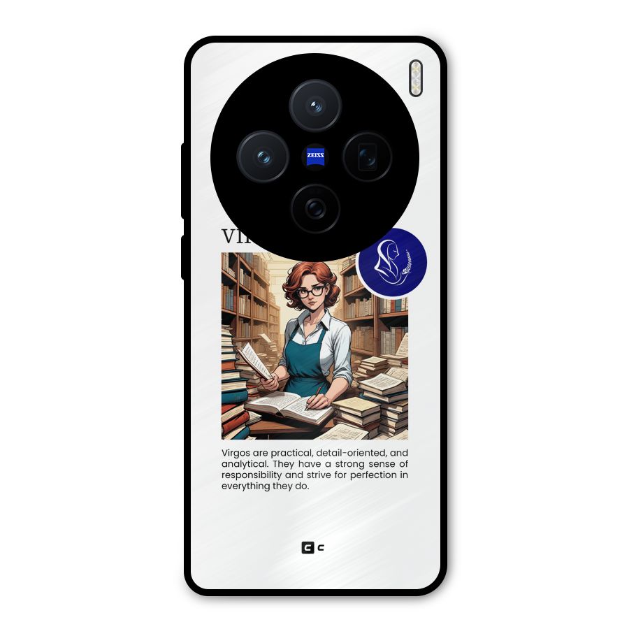 Valuable Virgo Metal Back Case for Vivo X200