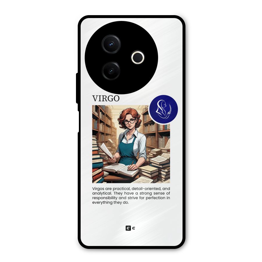 Valuable Virgo Metal Back Case for Vivo Y39