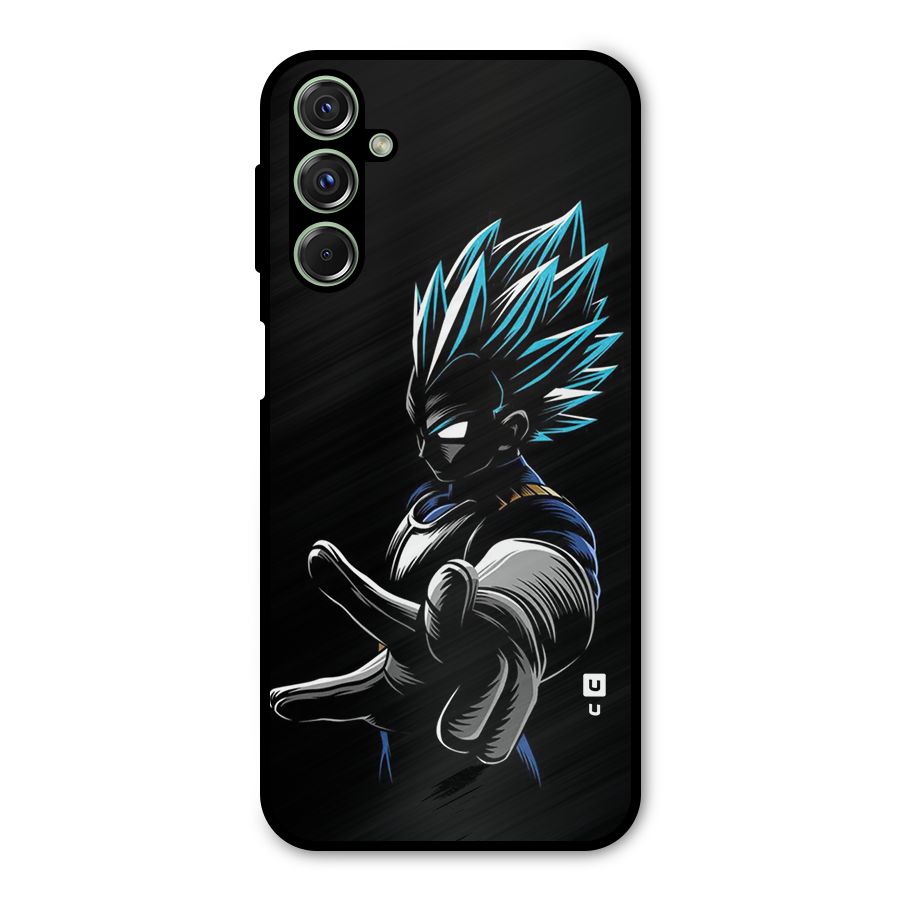 Vegeta Super Saiyan Metal Back Case for Galaxy F34