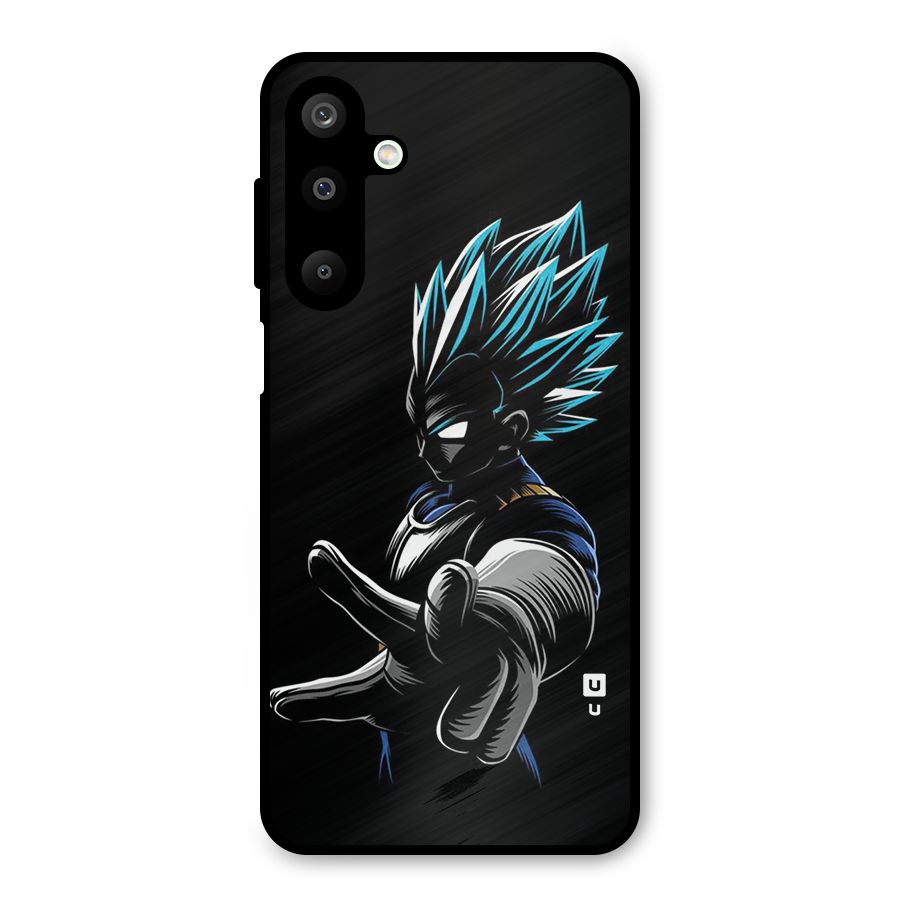 Vegeta Super Saiyan Metal Back Case for Galaxy M16