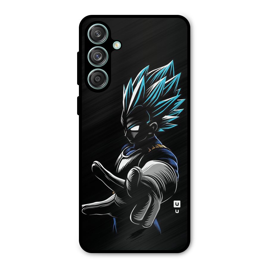 Vegeta Super Saiyan Metal Back Case for Galaxy M55 5G