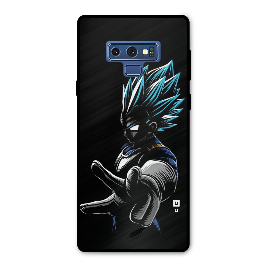 Vegeta Super Saiyan Metal Back Case for Galaxy Note 9