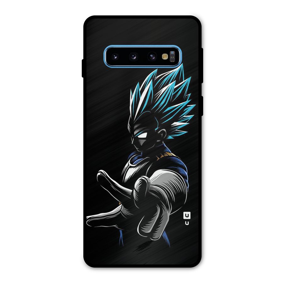 Vegeta Super Saiyan Metal Back Case for Galaxy S10