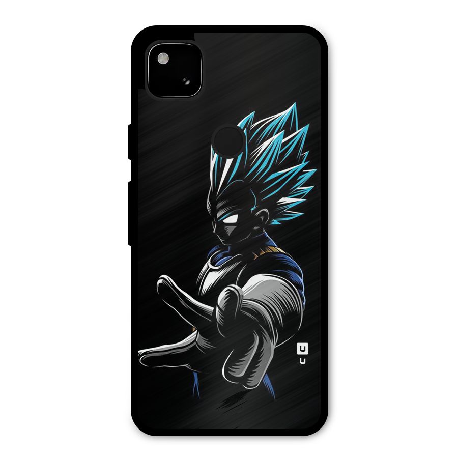 Vegeta Super Saiyan Metal Back Case for Google Pixel 4a