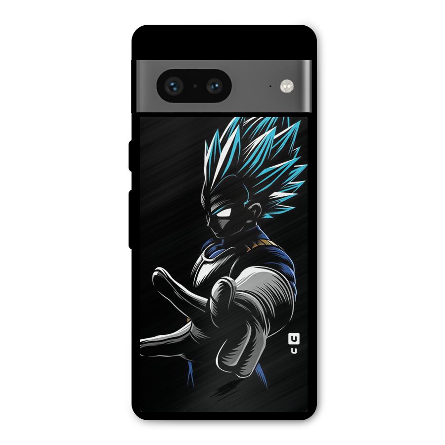 Vegeta Super Saiyan Metal Back Case for Google Pixel 7