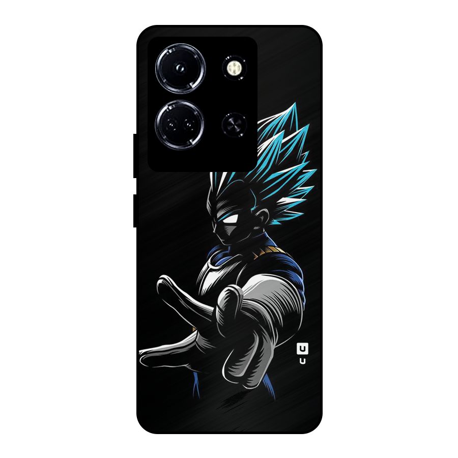 Vegeta Super Saiyan Metal Back Case for Infinix Note 30 5G