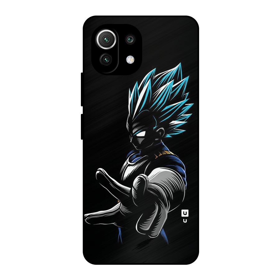 Vegeta Super Saiyan Metal Back Case for Mi 11 Lite NE 5G