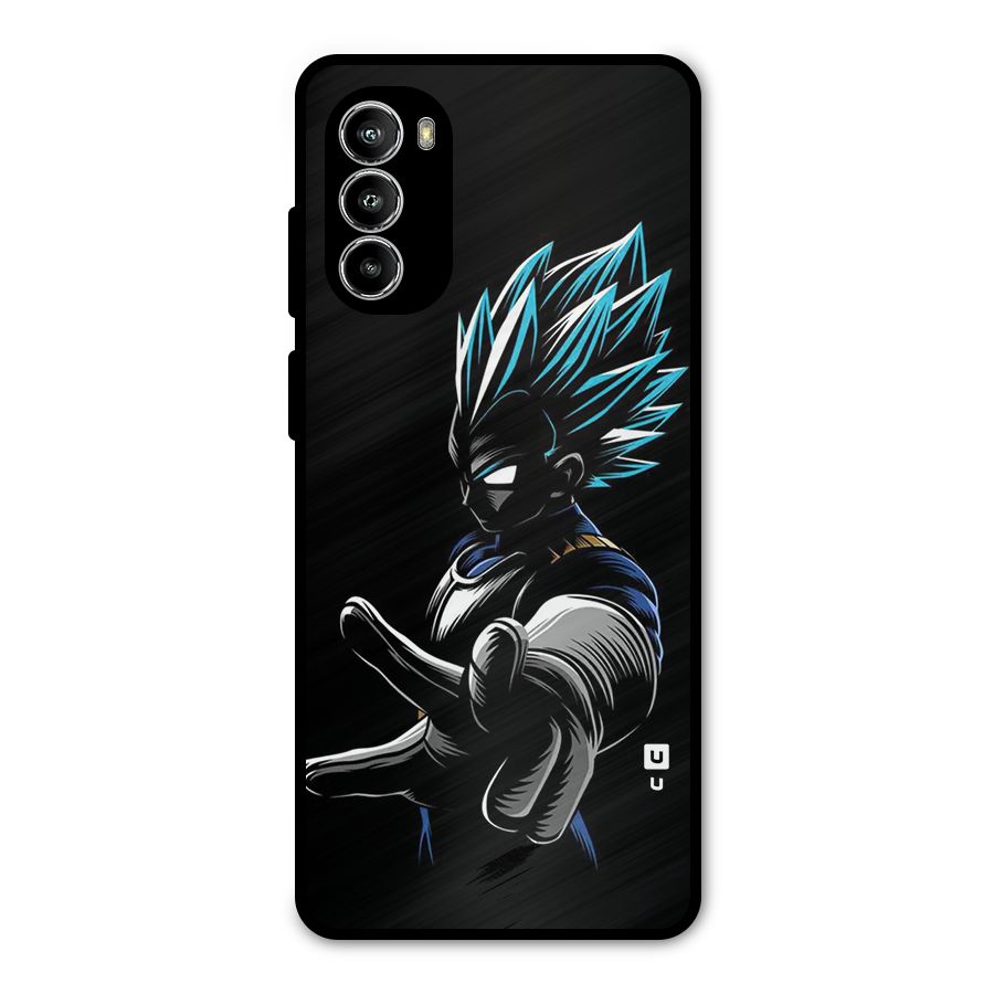Vegeta Super Saiyan Metal Back Case for Moto G52