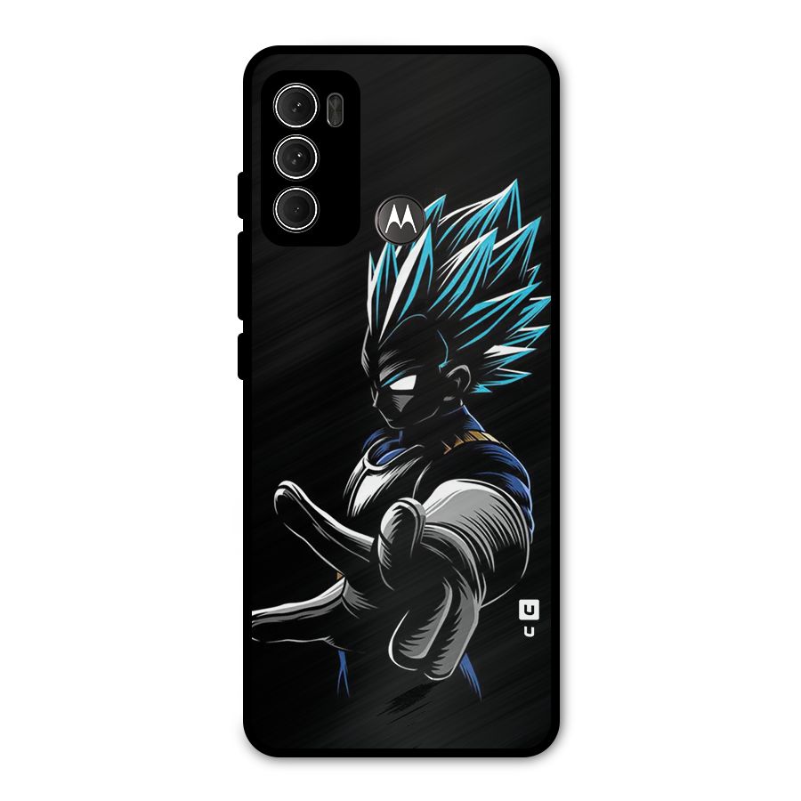 Vegeta Super Saiyan Metal Back Case for Moto G60