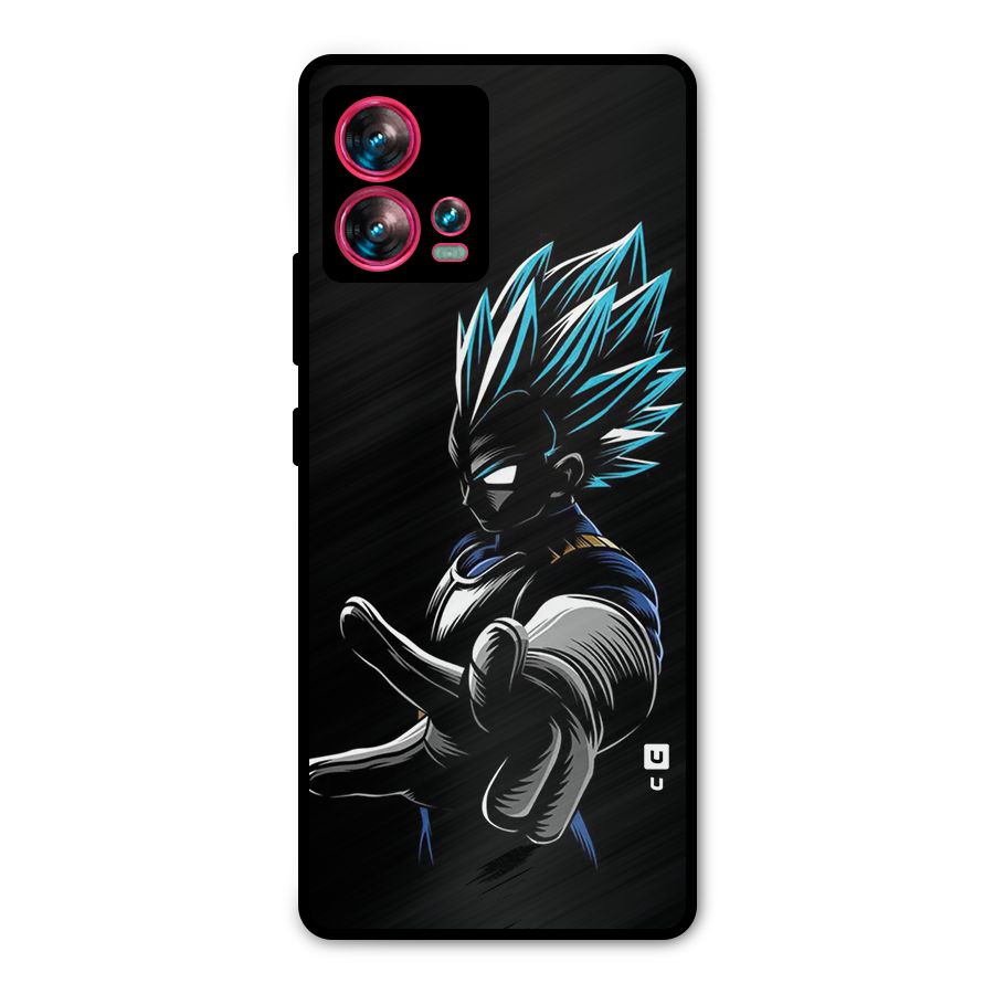 Vegeta Super Saiyan Metal Back Case for Motorola Edge 30 Fusion