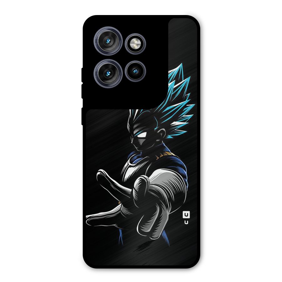 Vegeta Super Saiyan Metal Back Case for Motorola Edge 50 Neo