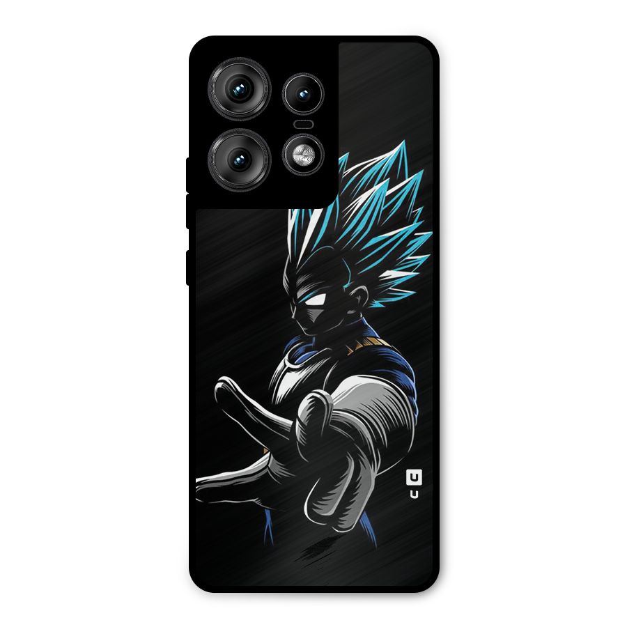 Vegeta Super Saiyan Metal Back Case for Motorola Edge 50 Pro