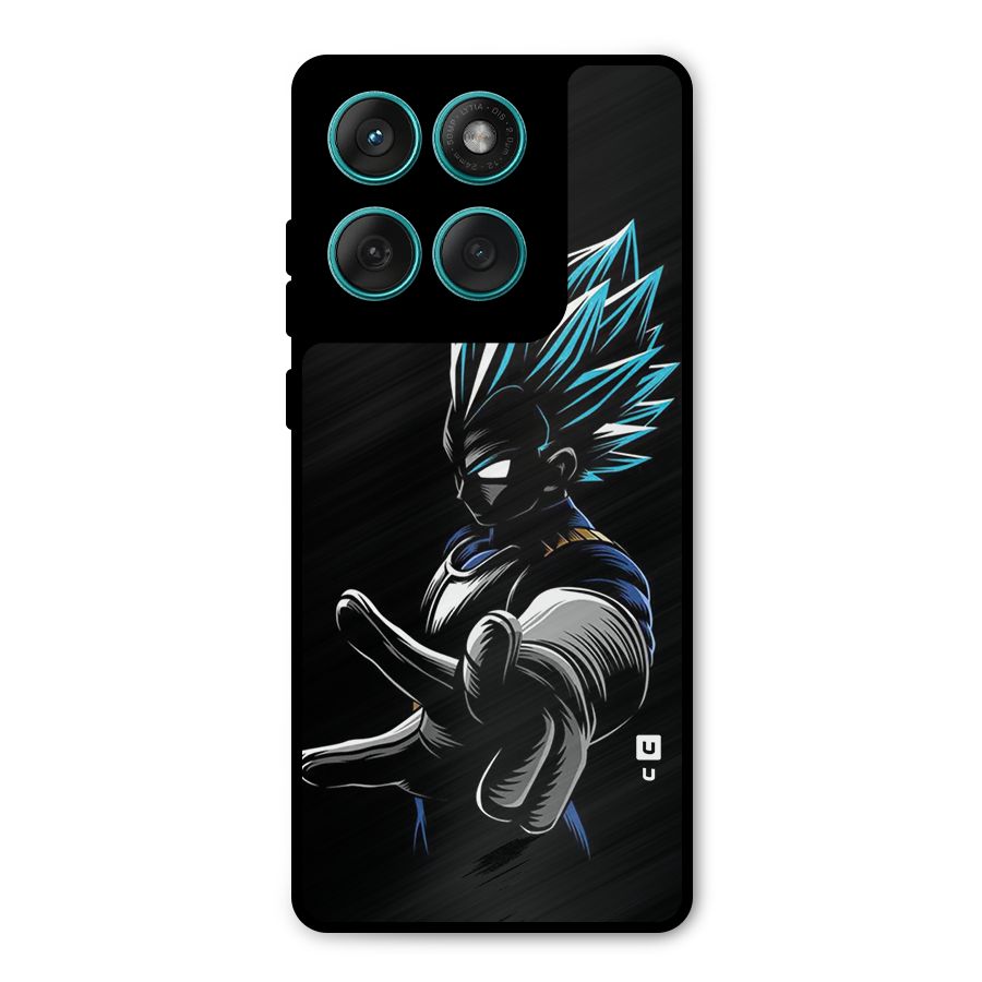 Vegeta Super Saiyan Metal Back Case for Motorola Edge 60 Fusion