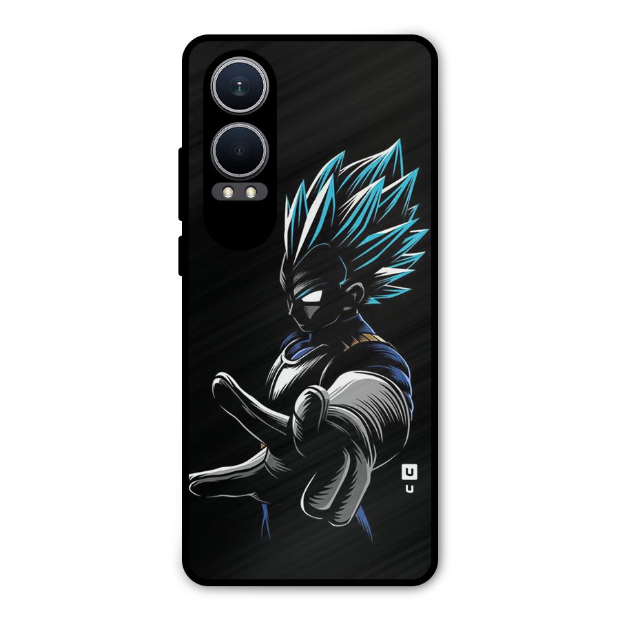 Vegeta Super Saiyan Metal Back Case for OnePlus Nord CE4 Lite