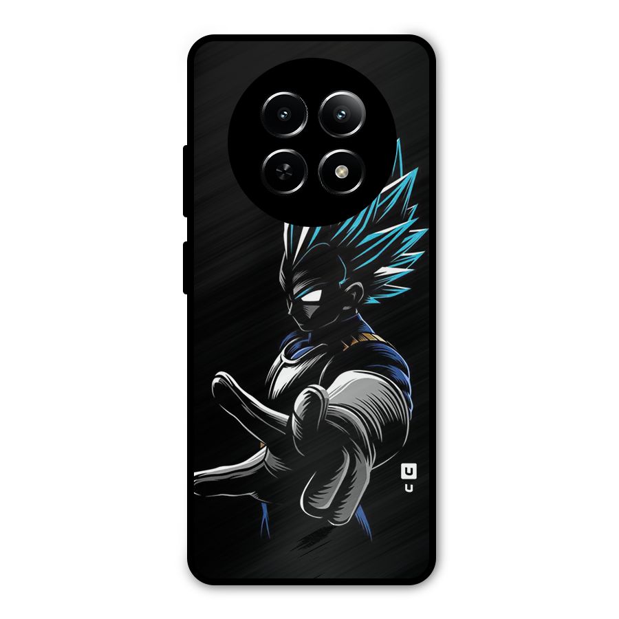 Vegeta Super Saiyan Metal Back Case for Realme 12x 5G