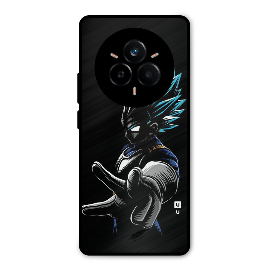Vegeta Super Saiyan Metal Back Case for Realme 14 Pro