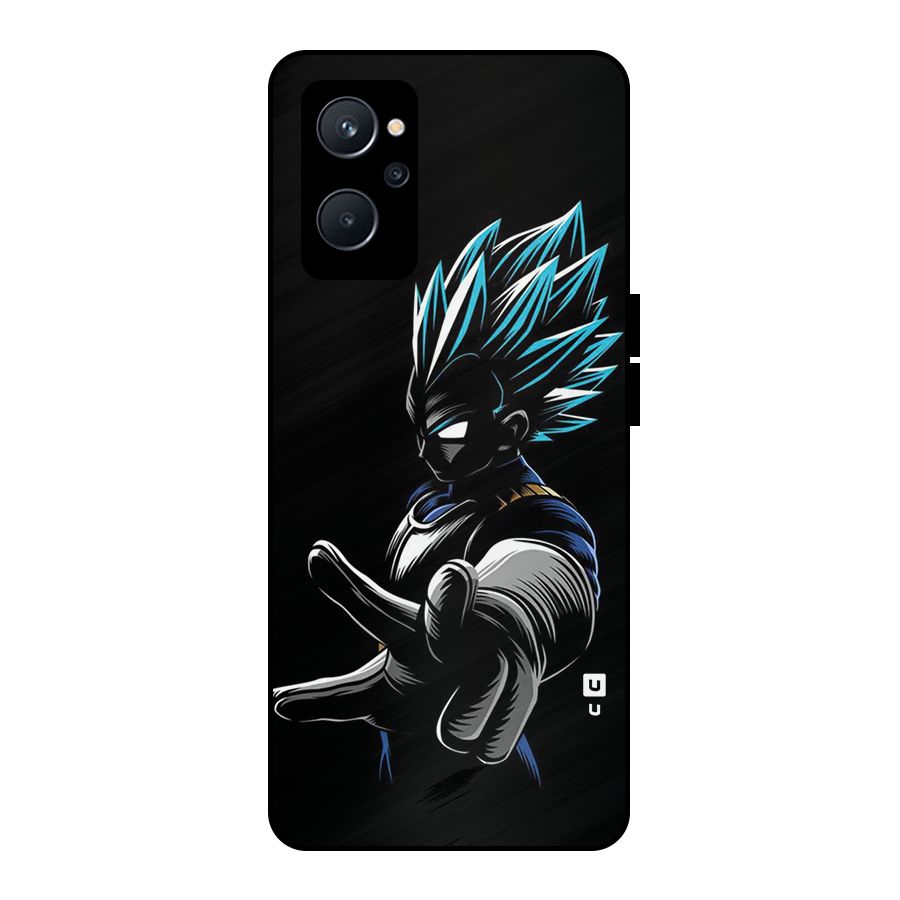 Vegeta Super Saiyan Metal Back Case for Realme 9i 5G