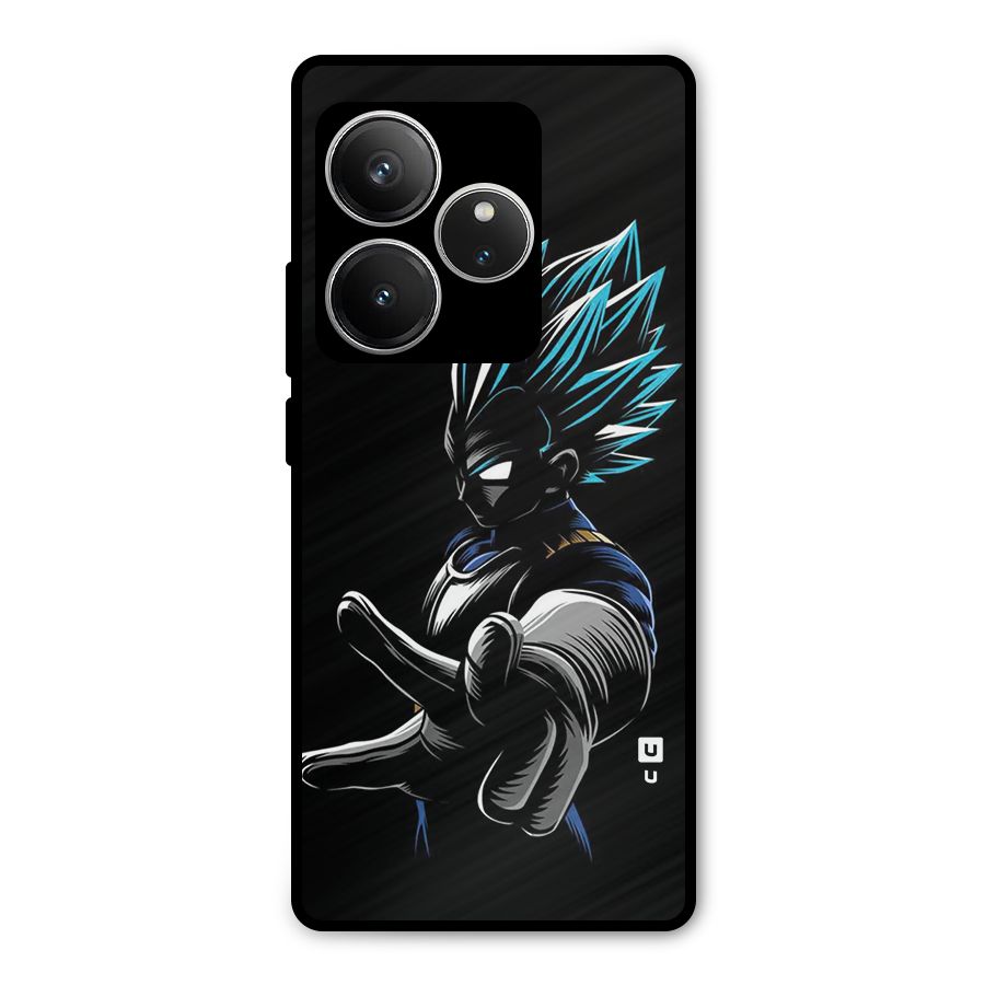 Vegeta Super Saiyan Metal Back Case for Realme GT 6