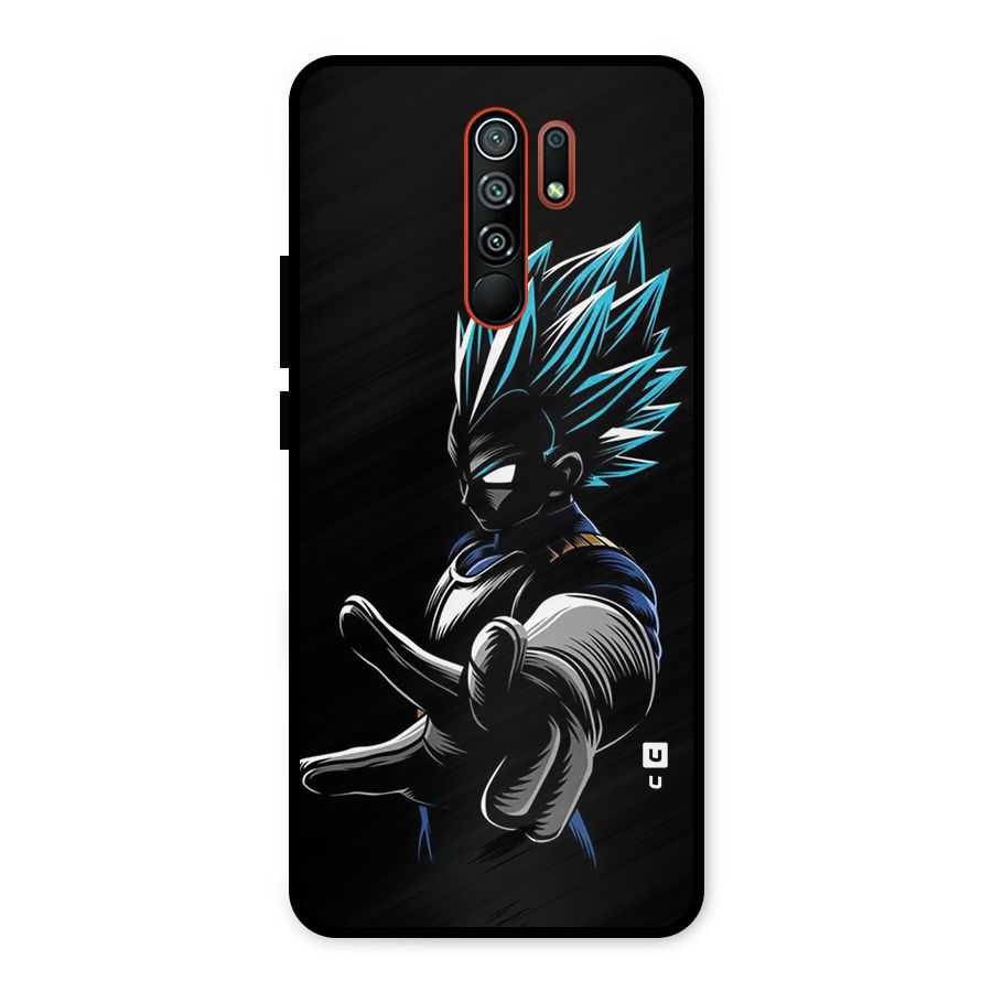 Vegeta Super Saiyan Metal Back Case for Redmi 9 Prime