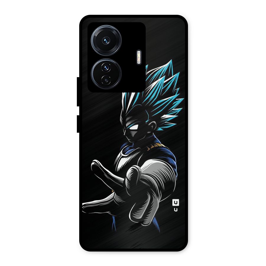 Vegeta Super Saiyan Metal Back Case for Vivo T1 Pro
