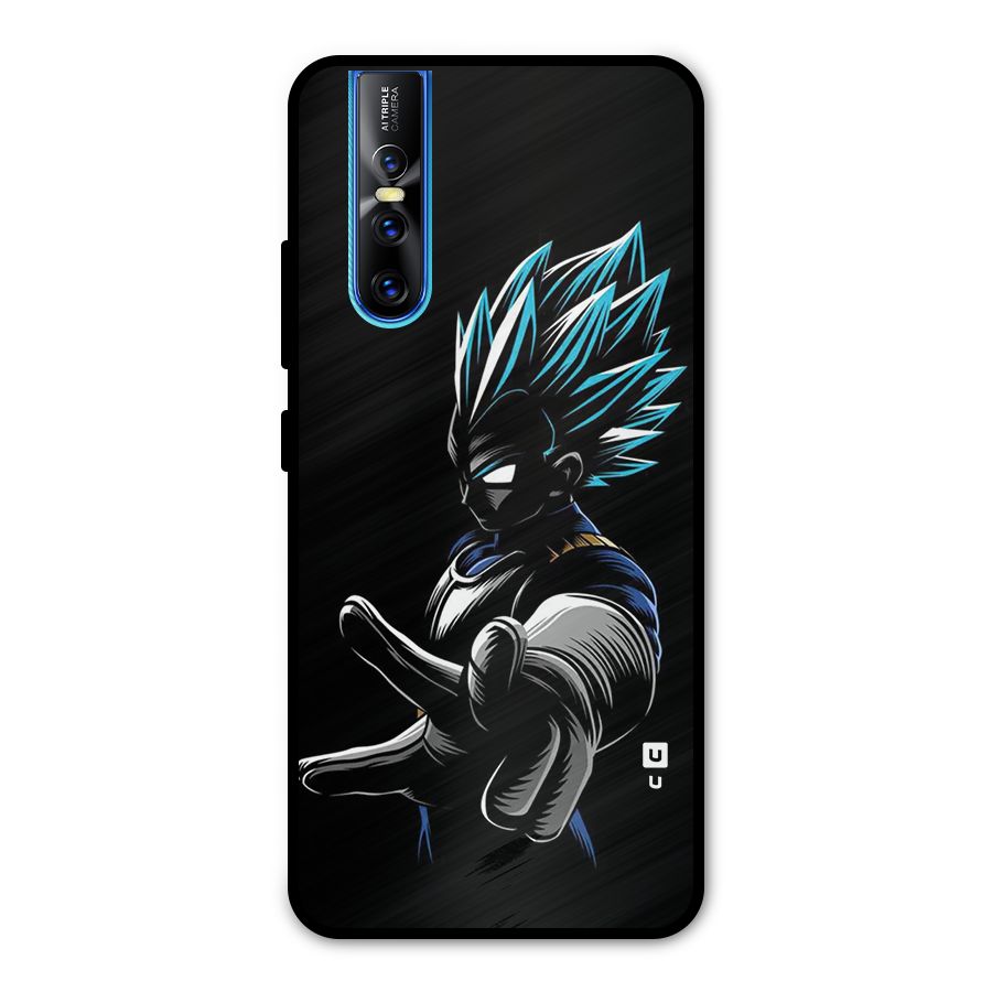 Vegeta Super Saiyan Metal Back Case for Vivo V15 Pro