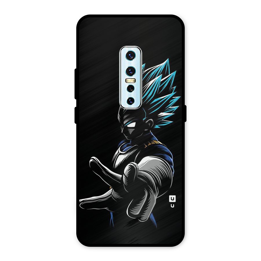 Vegeta Super Saiyan Metal Back Case for Vivo V17 Pro