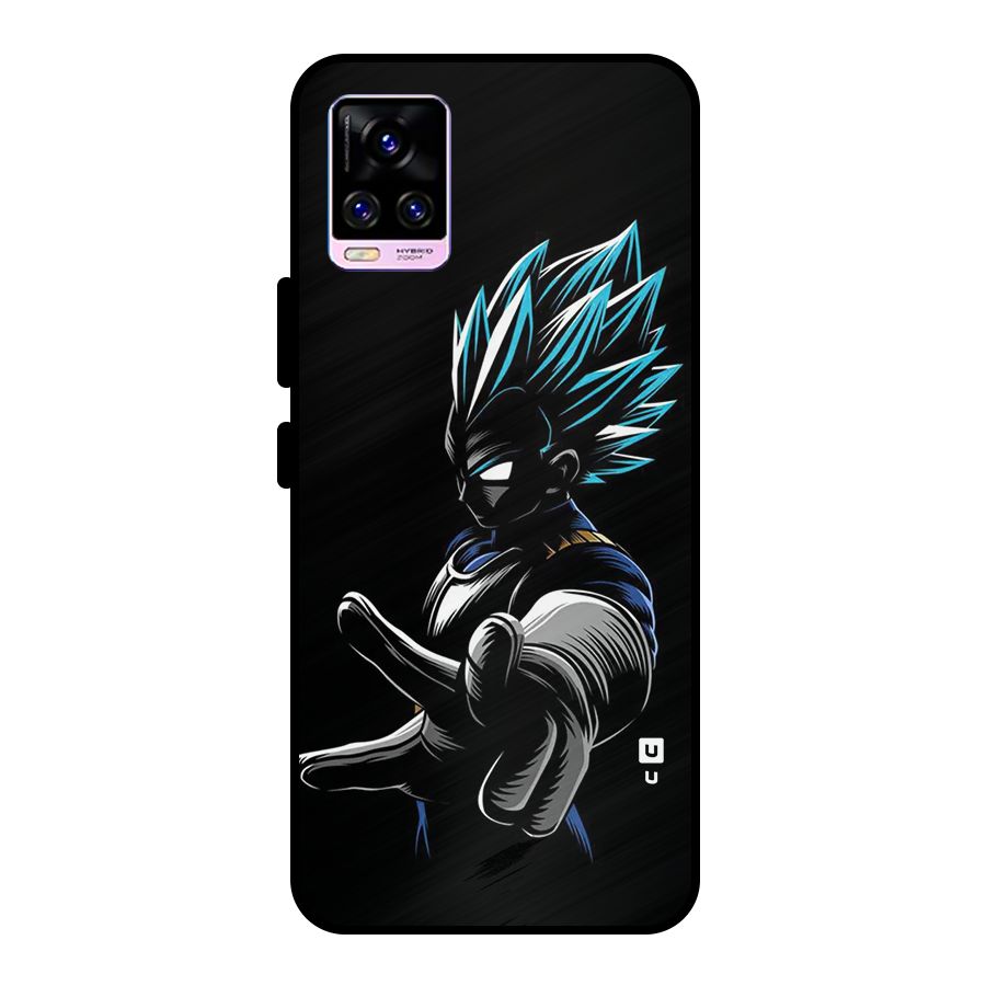Vegeta Super Saiyan Metal Back Case for Vivo V20 Pro