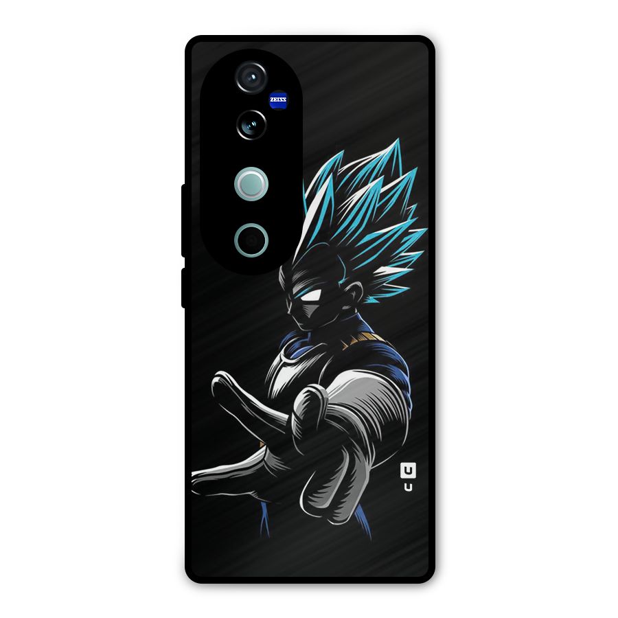 Vegeta Super Saiyan Metal Back Case for Vivo V40