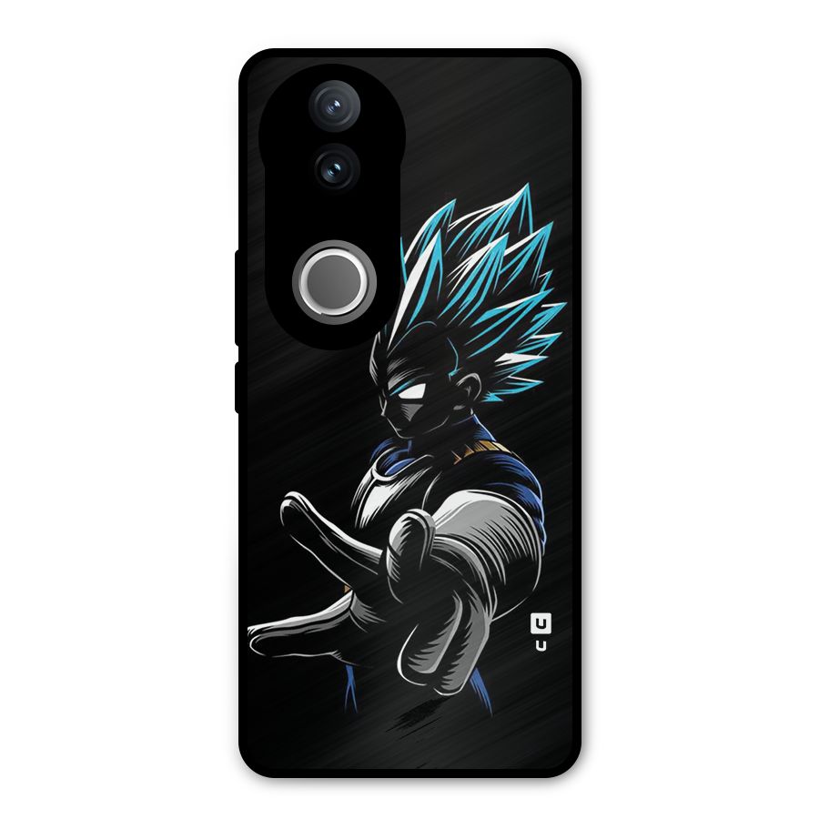 Vegeta Super Saiyan Metal Back Case for Vivo V50e