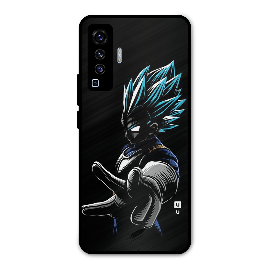 Vegeta Super Saiyan Metal Back Case for Vivo X50