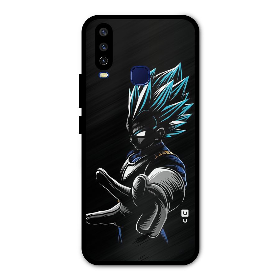 Vegeta Super Saiyan Metal Back Case for Vivo Y15