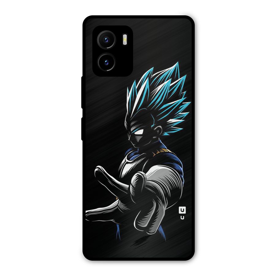 Vegeta Super Saiyan Metal Back Case for Vivo Y15s