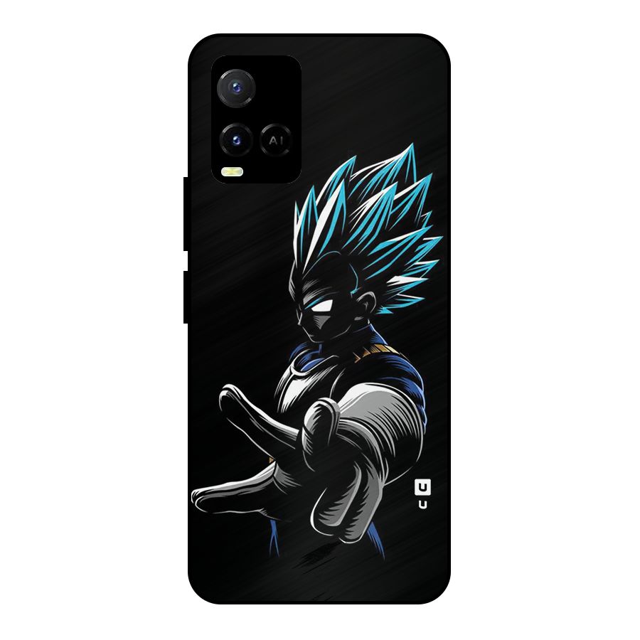 Vegeta Super Saiyan Metal Back Case for Vivo Y21T