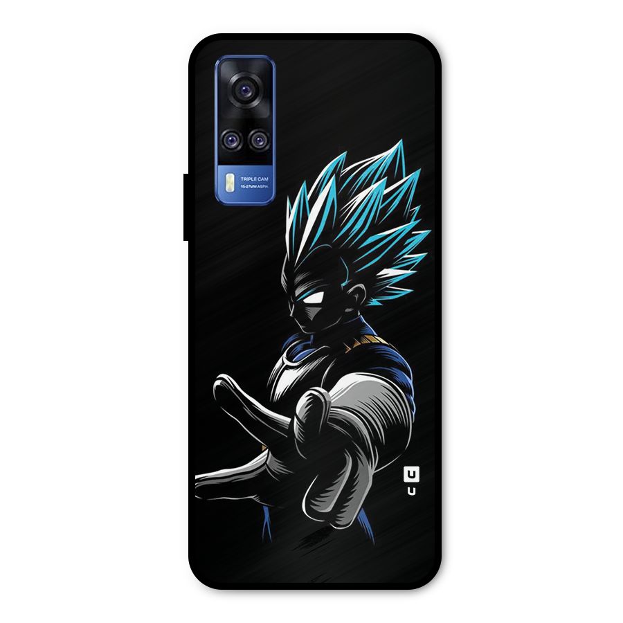Vegeta Super Saiyan Metal Back Case for Vivo Y31