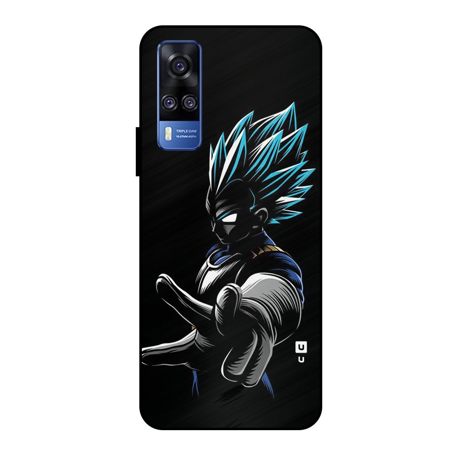 Vegeta Super Saiyan Metal Back Case for Vivo Y51