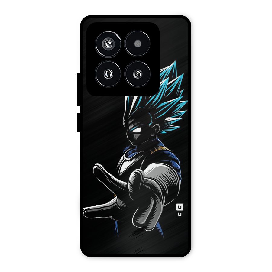 Vegeta Super Saiyan Metal Back Case for Xiaomi 14 Pro