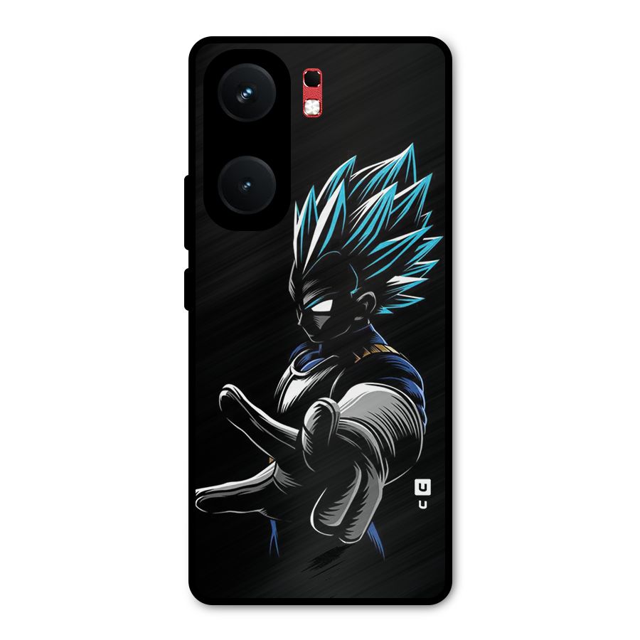 Vegeta Super Saiyan Metal Back Case for iQOO Neo 9 Pro